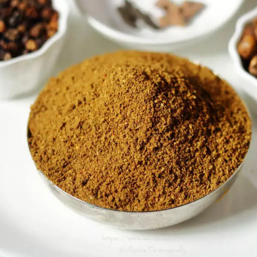 "Angaya Podi traditional South Indian digestive powder with sundakkai and neem flowers"