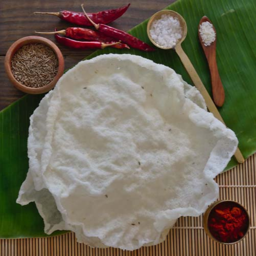 Arisi Appalam – South Indian Rice Papad for Traditional Meals – Yummy ...