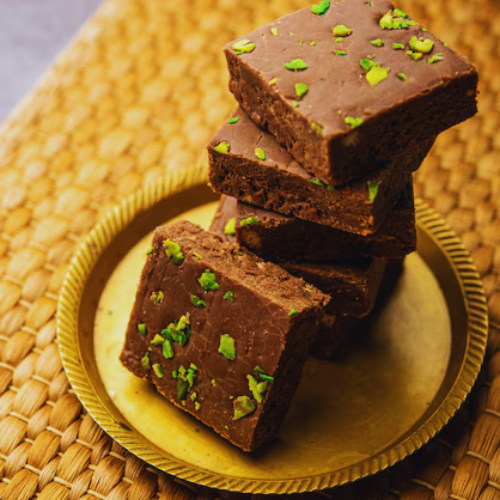 Chocolate Cake Burfi