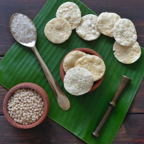 “Crispy Small Baby Appalams – Light and Puffy Mini South Indian Snack”