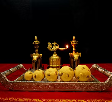 Seer Pasi Paruppu (Moong dal) Laddu