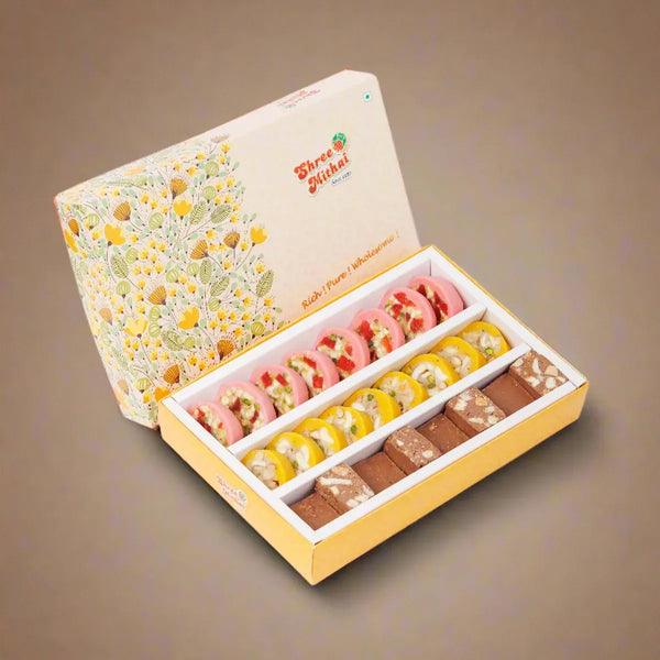 Luxury Indian sweets gift box – Shree Mithai Venus Assorted Sweets