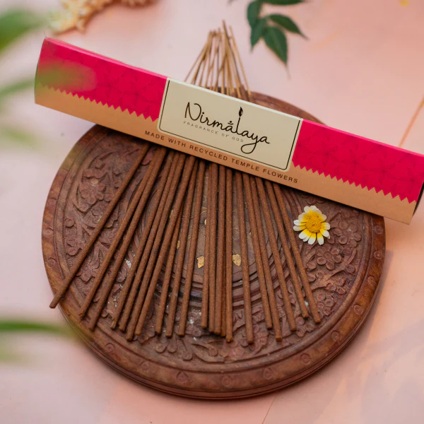 Classic Pure Incense Sticks |Chemical Free |From Temple Flowers